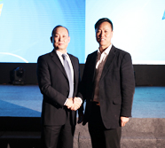 合肥新东方烹饪学院程副院长与创绿俞总